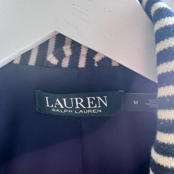 Ralph Lauren Classic Navy and white striped blazer. Excellent condition. - Picture 3 of 3